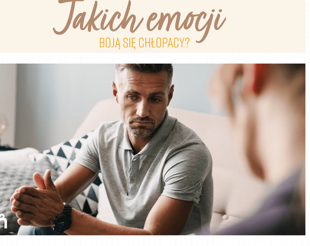 Jakich emocji boją się chłopacy? Wyniki badania