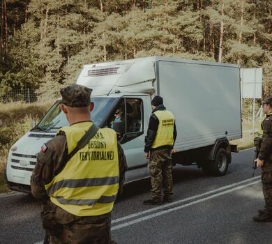 Ponad 90 dni "Bezpiecznego Zachodu" - Terytorialsi u boku Straży Granicznej