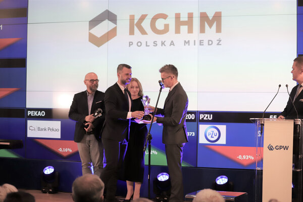 KGHM Polska Miedź SA ponownie z nagrodą „The Best of The Best” (1)
