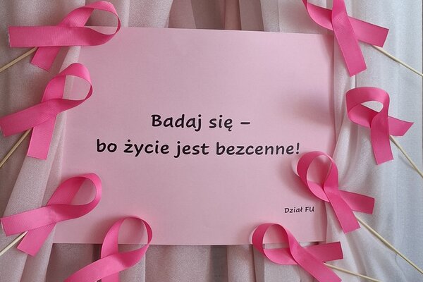 Różowy październik w KGHM z hasłem „Jesteś ważna, badaj się!” (2)