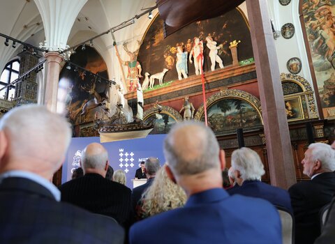 Uroczystość odsłonięcia rekonstrukcji Kąpieli Diany, fot  D  Paszliński, mat  gdansk pl (3)