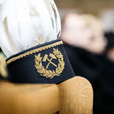 Barbórka KGHM - górnicze czako