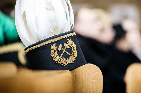 Barbórka KGHM - górnicze czako