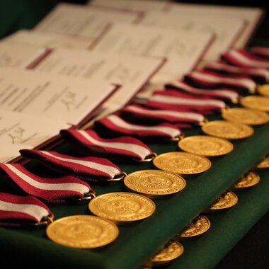 Medale i odznaczenia na Akademii Barbórkowej KGHM