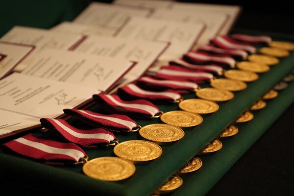 Medale i odznaczenia na Akademii Barbórkowej KGHM