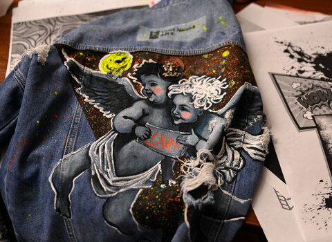 Moda na sztukę, warsztaty z przerabiania ubrań, fot. A Grabowska