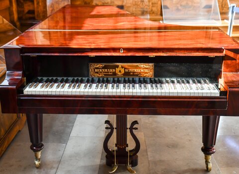 Fortepian, Dwór Artusa, fot. A. Grabowska 