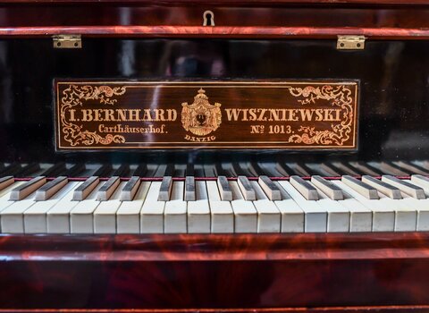 Fortepian, Dwór Artusa, fot. A. Grabowska 