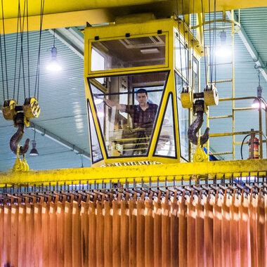 Głogów Copper Smelter and refinery