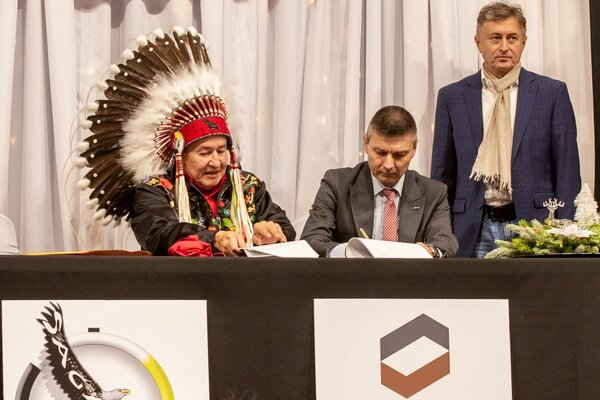 Porozumienie Sagamok Anishnawbek i KGHM INTERNATIONAL LTD.
