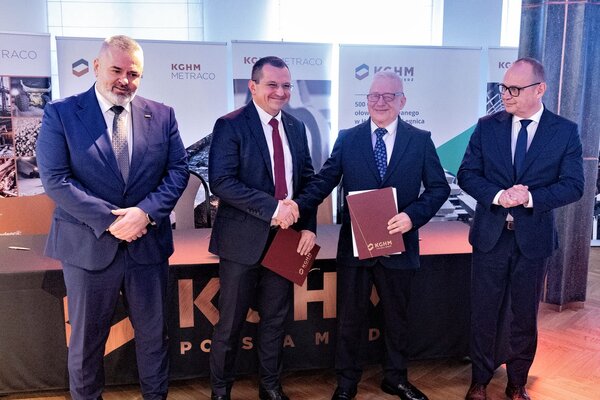 Huta Miedzi Legnica podpisała z KGHM Metraco porozumienie w sprawie budowy Zakładu Obrotu Złomem