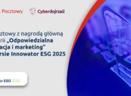 Bank Pocztowy nagrodzony za program „Cyberdojrzali. Bądź mądrzejszy od oszusta” w prestiżowym konkursie Innowator ESG 2025
