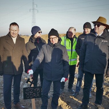 Wyznaczenie lokalizacji szybu GG-2 Odra