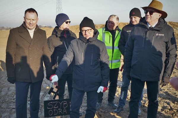 Wyznaczenie lokalizacji szybu GG-2 Odra