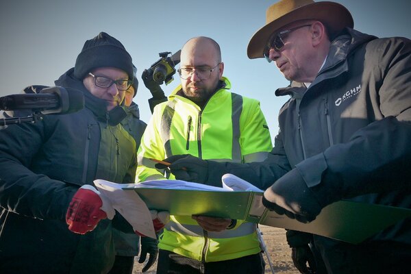 Wyznaczenie lokalizacji szybu GG-2 Odra