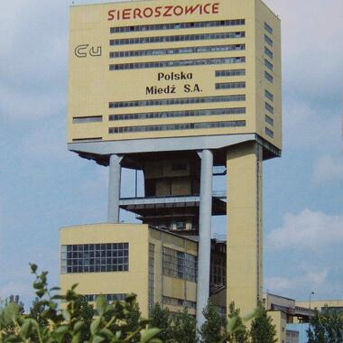 Szyb SW1 im  Wyżykowskiego, ZG Polkowice-Sieroszowice_zdjęcie archiwalne