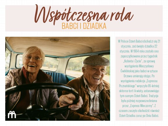 Współczesna rola babci i dziadka. Wyniki badania