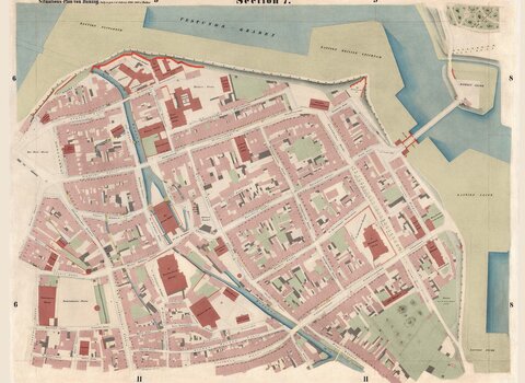 Sekcja 7 kolorowego Planu Buhsego, mat  UMG