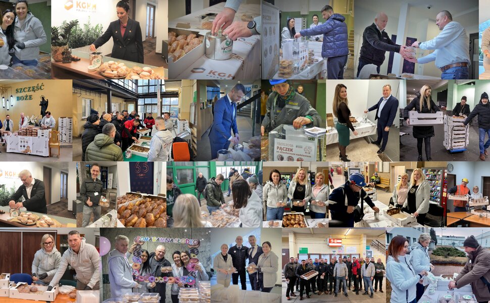 Wspólna pomoc w KGHM. Pracownicy po raz kolejny włączają się w akcję „Pączek ze szlachetnym nadzieniem”