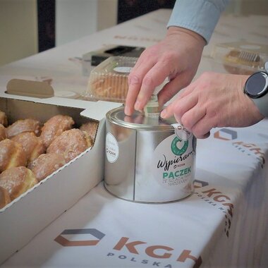 Akcja Pączek ze szlachetnym nadzieniem w KGHM