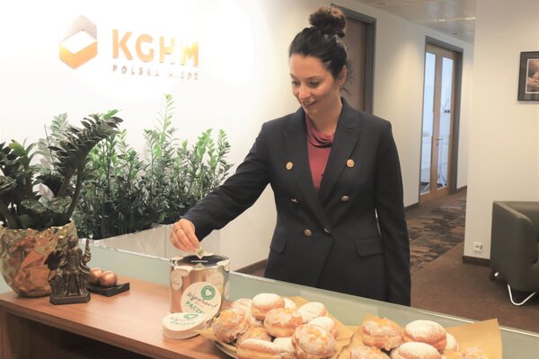 Akcja Pączek ze szlachetnym nadzieniem w KGHM