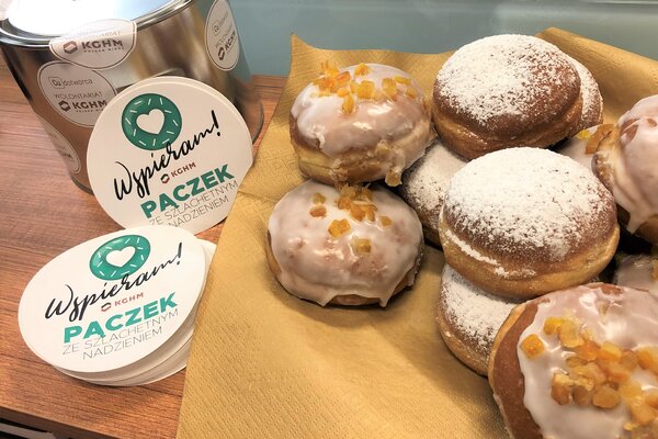 Akcja Pączek ze szlachetnym nadzieniem w KGHM