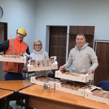 Akcja Pączek ze szlachetnym nadzieniem w KGHM