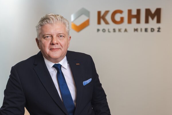 Remigiusz Paszkiewicz - Prezes Zarządu KGHM Polska Miedź S.A. 