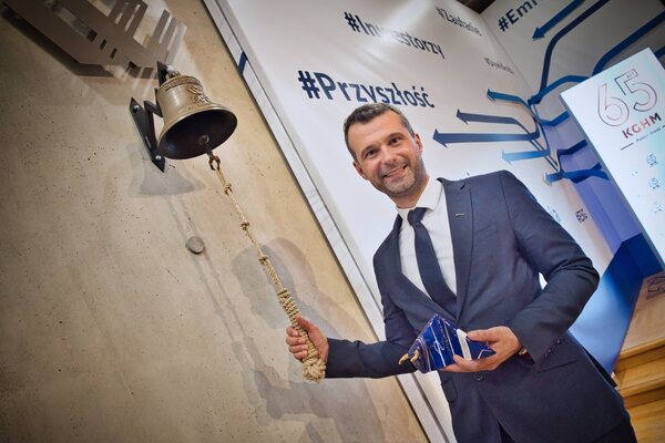 Obligacje KGHM serii D wprowadzone do obrotu na warszawskim rynku Catalyst