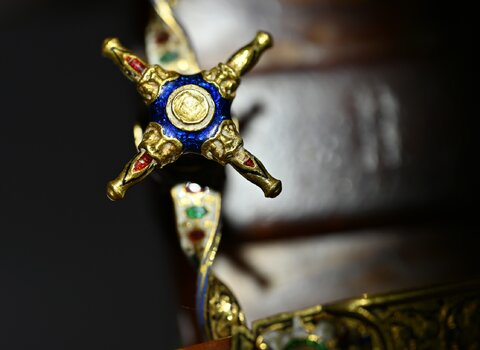 Detale eksponatu i zdobienia, fot  B  Kentzer, mat  Muzeum Gdańska  (7)