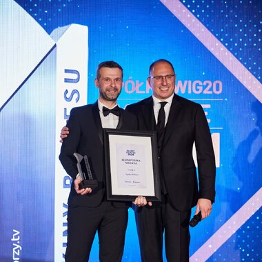 KGHM Rekinem Biznesu 2026 w kategorii Spółka WIG 20