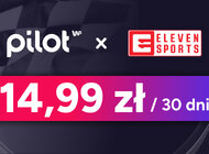 Eleven Sports najtaniej w Pilocie WP. 14,99 zł za 4 kanały z gwarancją ceny do października 2027 roku