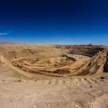 Kopalnie odkrywkowa Sierra Gorda w Chile