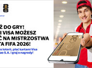 Dzięki Visa, posiadacze kart w Banku Pekao S.A. mogą wygrać bilety na mecz FIFA World Cup 2026™ 