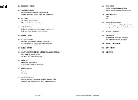 Nasi Chłopcy Spis treści