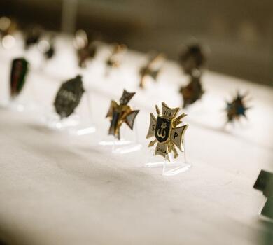 Uroczyste otwarcie sali tradycji Dowództwa Wojsk Obrony Terytorialnej 7