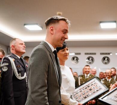 Uroczyste otwarcie sali tradycji Dowództwa Wojsk Obrony Terytorialnej 9