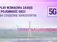 Play jako pierwszy uruchamia na Stadionie Narodowym 5G w nowej konfiguracji 