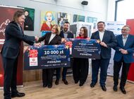 Pieniężno odebrało nagrody w akcji „Świeć się z Energą”