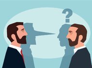 Prima aprilis w rekrutacji. Gdy po obu stronach stołu siedzi Pinokio 