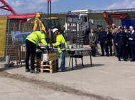 Nowa siedziba Komendy Powiatowej Policji w Ostródzie ‎coraz bliżej. Wmurowano kamień węgielny