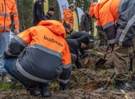 Blisko tysiąc nowych drzew w okolicach Ełku dzięki ‎wspólnej akcji sadzenia lasu