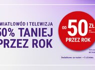 W Play światłowód i telewizja za połowę ceny przez rok i jeszcze więcej rozrywki w abonamencie