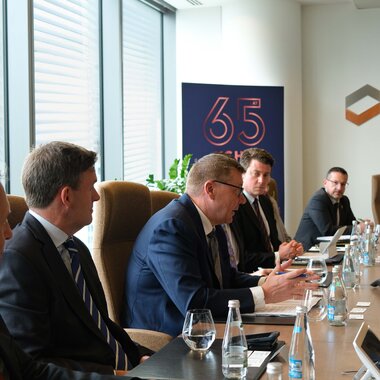 Spotkanie z premierem kanadyjskiej prowincji Saskatchewan (2)