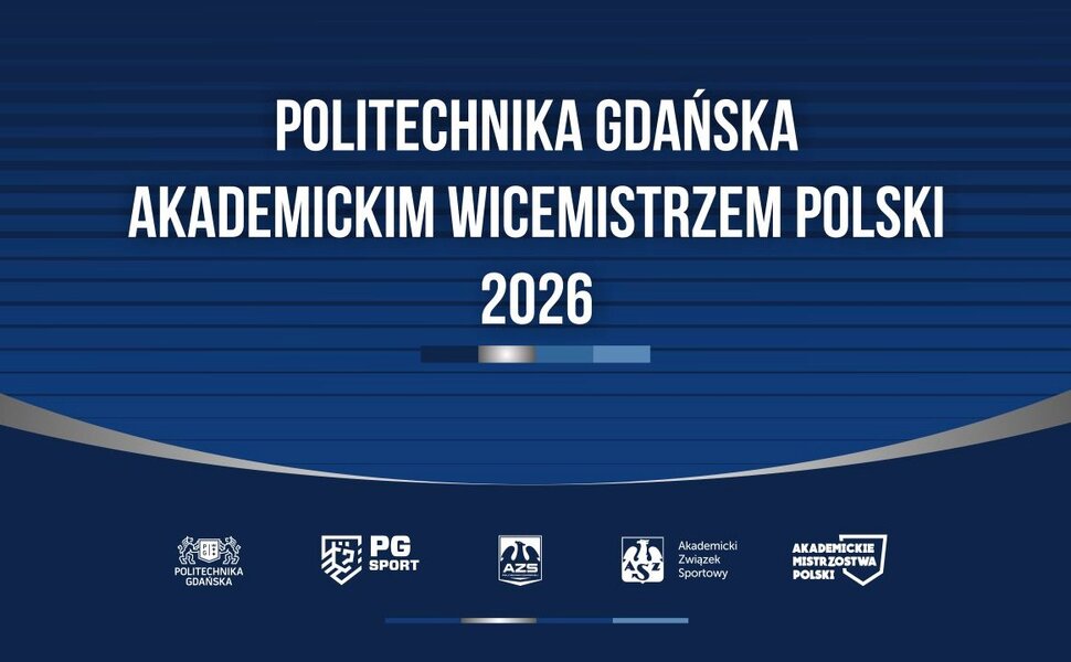Politechnika Gdańska akademickim wicemistrzem Polski. Do kolejnego triumfu zabrakło 8 punktów