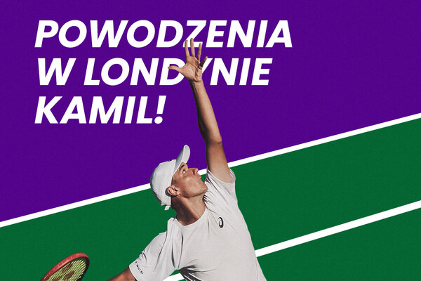 Kamil Majchrzak w Wimbledonie i US Open ze wsparciem KGHM