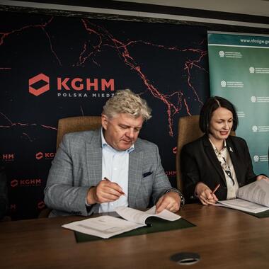 KGHM podpisał umowę z NFOŚiGW (4)