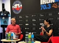 Trybuny zamiast parawanów i koców. Na plaży powstała meta Enea IRONMAN 70.3 Gdynia