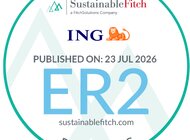 ING z dobrym ratingiem ESG przyznanym przez Sustainable Fitch