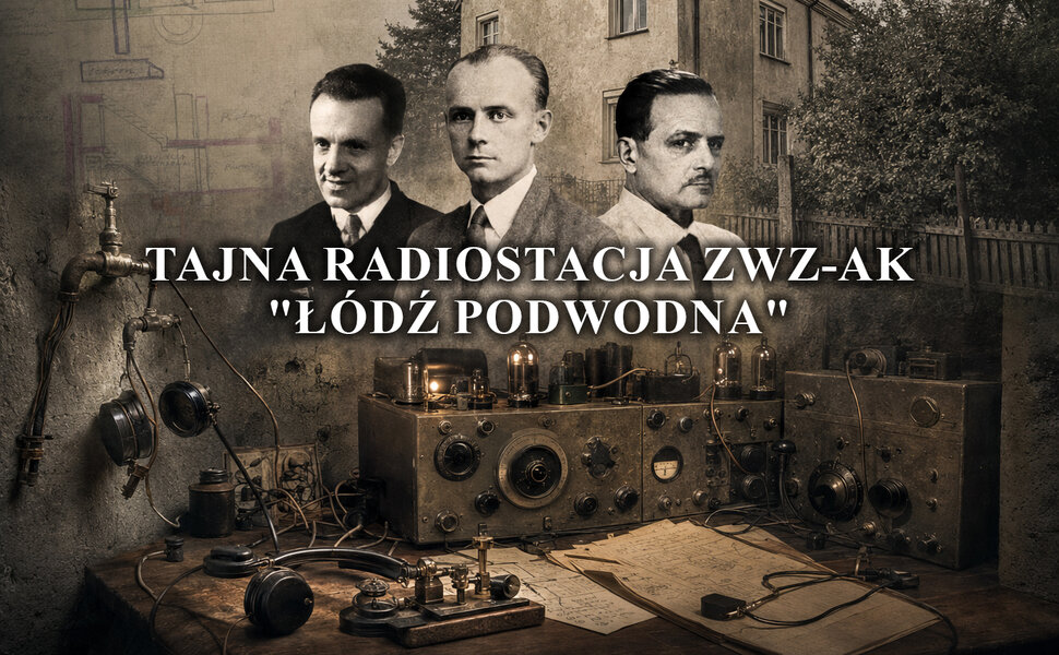 „Łódź Podwodna” z Żoliborza. Niezatapialna radiostacja Polskiego Państwa Podziemnego
